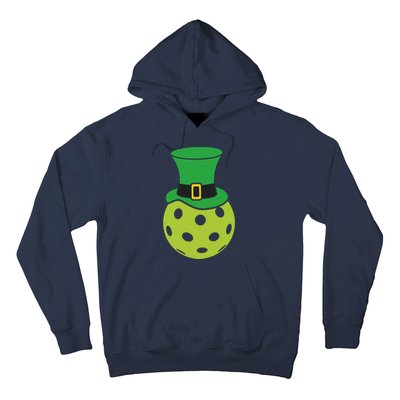 Pickleball With Leprechaun Hat St Patricks Day Hoodie