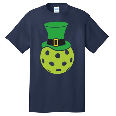 Pickleball With Leprechaun Hat St Patricks Day Tall T-Shirt