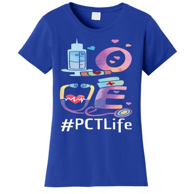 Pct Week Love Patient Care Technician Nursing Gift Women's T-Shirt