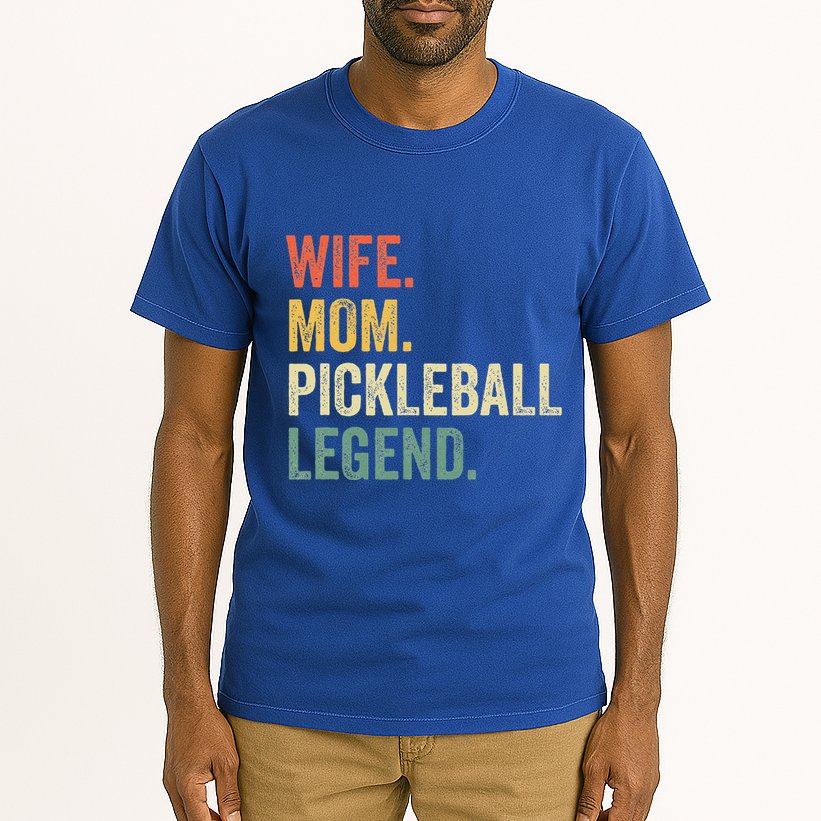 Pickleball Wife Mom Legend Mothers Day Tall T-Shirt
