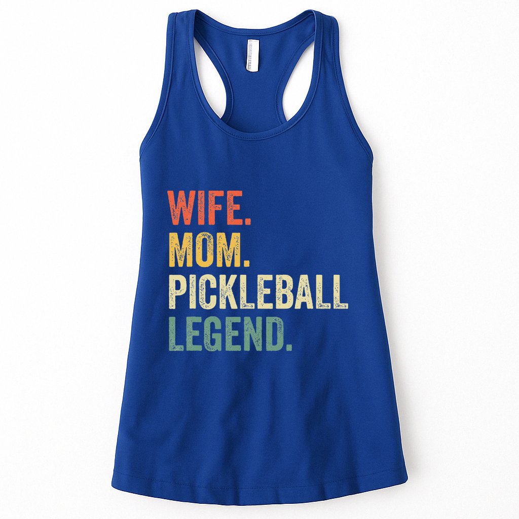 Pickleball Wife Mom Legend Mothers Day Womens Tank Top