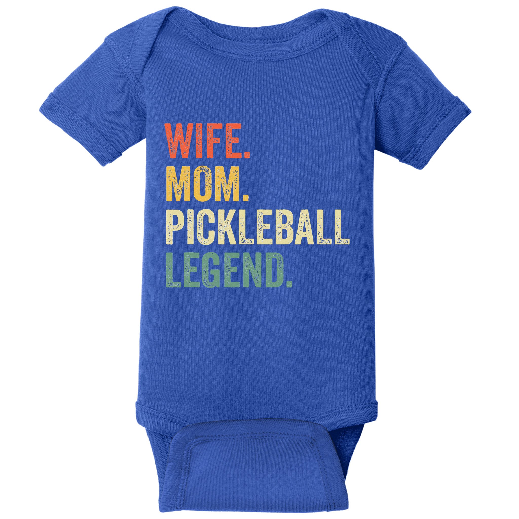 Pickleball Wife Mom Legend Mothers Day Baby Bodysuit