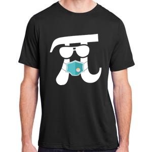 Pi Wearing Mask Happy Pi Day Teacher Student Gift Adult ChromaSoft Performance T-Shirt