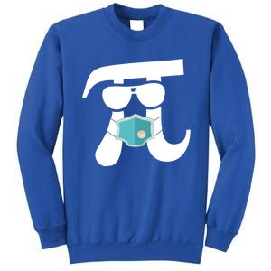 Pi Wearing Mask Happy Pi Day Teacher Student Gift Sweatshirt