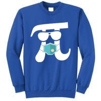 Pi Wearing Mask Happy Pi Day Teacher Student Gift Sweatshirt