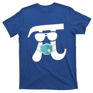 Pi Wearing Mask Happy Pi Day Teacher Student Gift T-Shirt