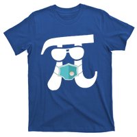 Pi Wearing Mask Happy Pi Day Teacher Student Gift T-Shirt