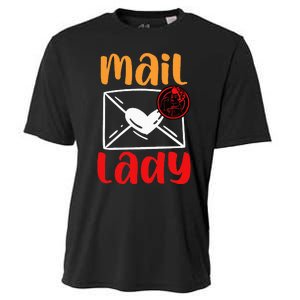 Postal Worker Mailman Mail Lady Cooling Performance Crew T-Shirt