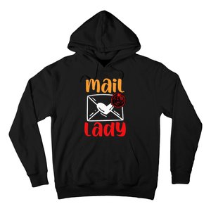 Postal Worker Mailman Mail Lady Hoodie