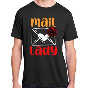 Postal Worker Mailman Mail Lady Adult ChromaSoft Performance T-Shirt