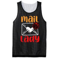 Postal Worker Mailman Mail Lady Mesh Reversible Basketball Jersey Tank