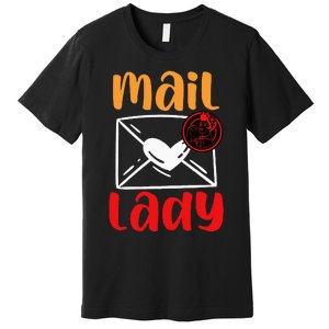 Postal Worker Mailman Mail Lady Premium T-Shirt