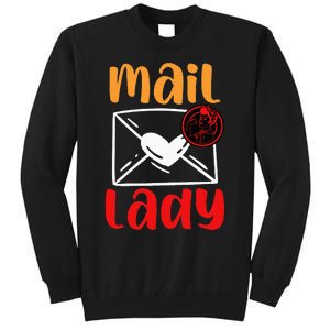 Postal Worker Mailman Mail Lady Tall Sweatshirt