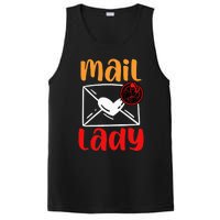 Postal Worker Mailman Mail Lady PosiCharge Competitor Tank