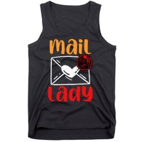 Postal Worker Mailman Mail Lady Tank Top