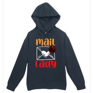 Postal Worker Mailman Mail Lady Urban Pullover Hoodie