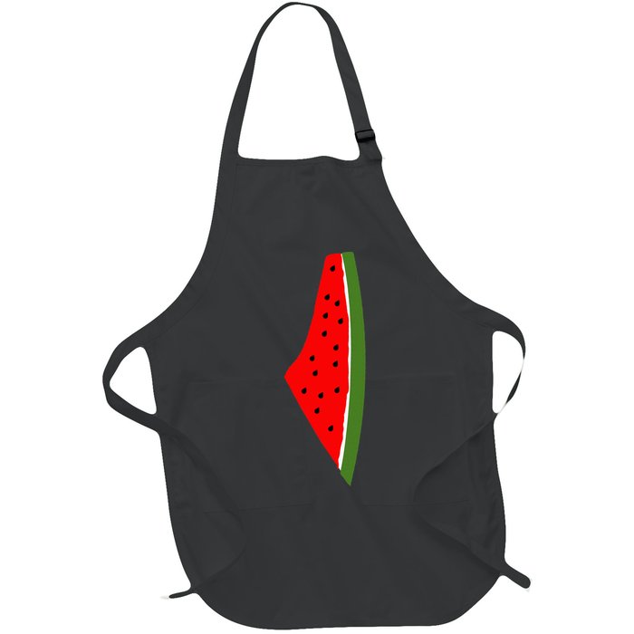 Palestine Watermelon Map Apron