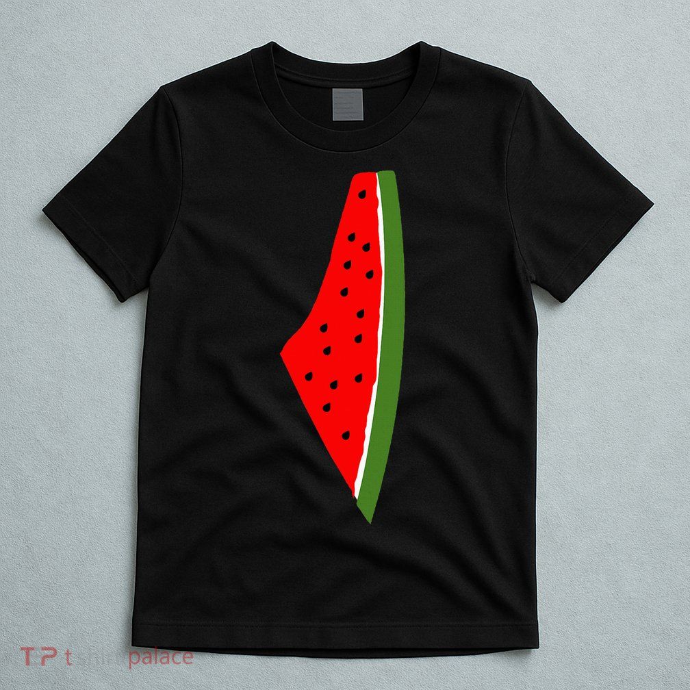 Palestine Watermelon Map T-Shirt
