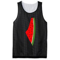 Palestine Watermelon Map Mesh Reversible Basketball Jersey Tank