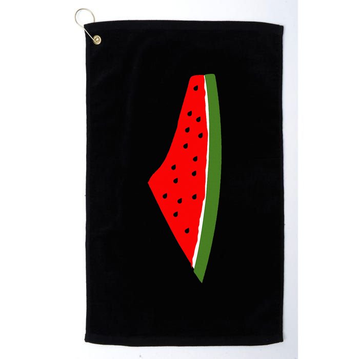 Palestine Watermelon Map Golf Towel