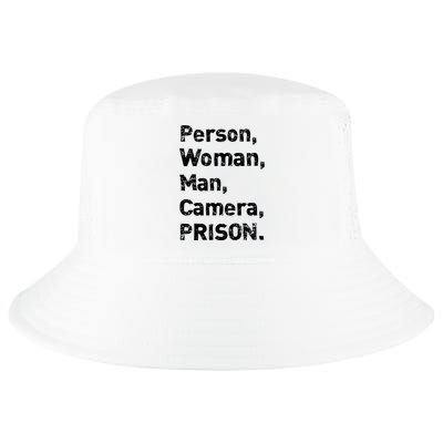 Person, Woman, Man, Camera, PRISON Cool Comfort Performance Bucket Hat