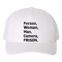 Person, Woman, Man, Camera, PRISON Yupoong Adult 5-Panel Trucker Hat