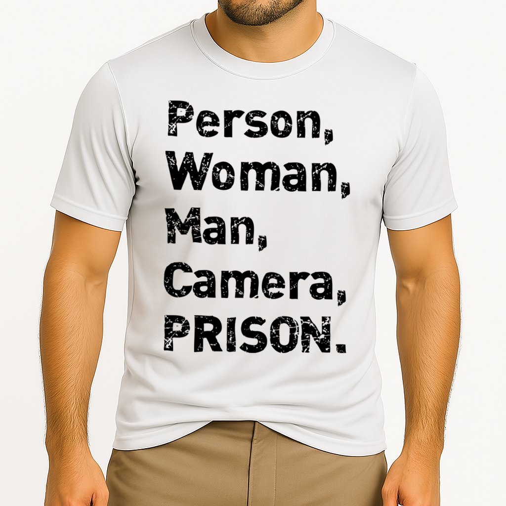 Person, Woman, Man, Camera, PRISON Cooling Performance Crew T-Shirt