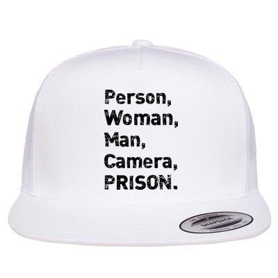 Person, Woman, Man, Camera, PRISON Flatbill Hat