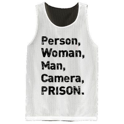 Person, Woman, Man, Camera, PRISON Mesh Reversible Basketball Jersey Tank