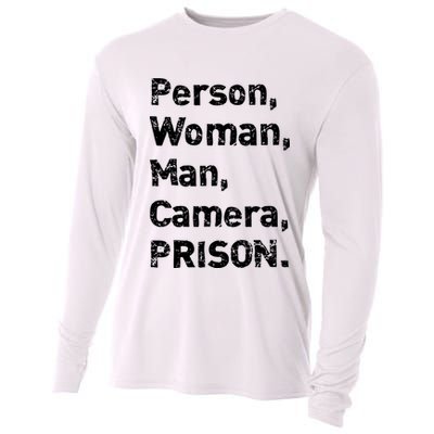 Person, Woman, Man, Camera, PRISON Cooling Performance Long Sleeve Crew