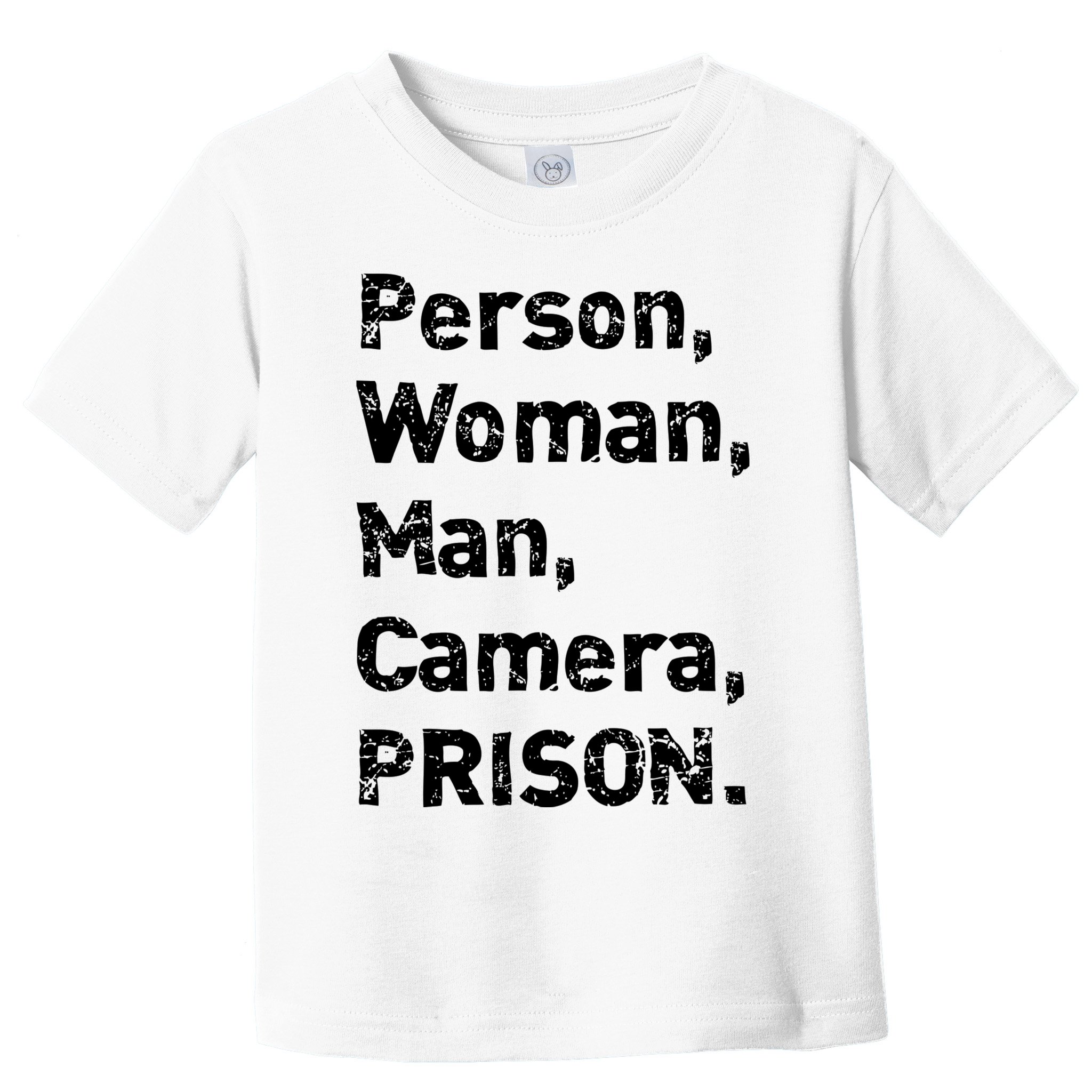 Person, Woman, Man, Camera, PRISON Toddler T-Shirt