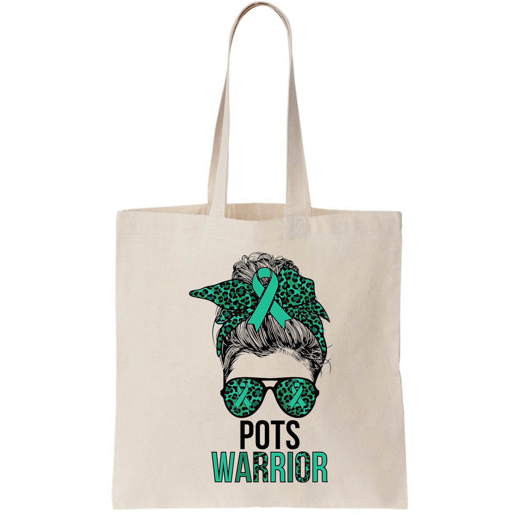 Pots Warrior Messy Bun Pots Awareness Day Pots Fighter Bag
