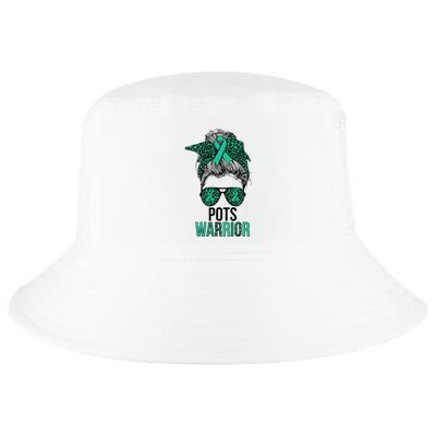 Pots Warrior Messy Bun Pots Awareness Day Pots Fighter Cool Comfort Performance Bucket Hat