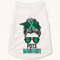 Pots Warrior Messy Bun Pots Awareness Day Pots Fighter Doggie Tank