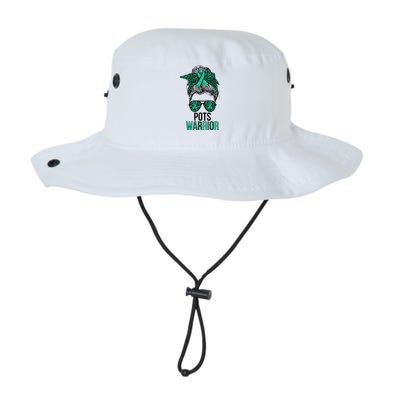 Pots Warrior Messy Bun Pots Awareness Day Pots Fighter Bucket Hat