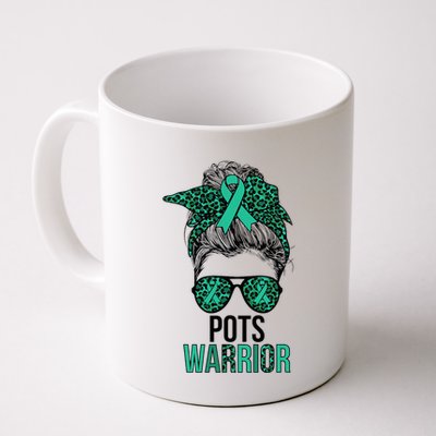 Pots Warrior Messy Bun Pots Awareness Day Pots Fighter Mug