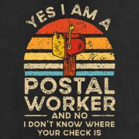 Postal Worker Mail Delivery Postman Beanie