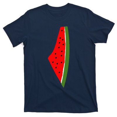 Palestine Watermelon Map T-Shirt