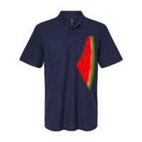 Palestine Watermelon Map Softstyle Adult Sport Polo