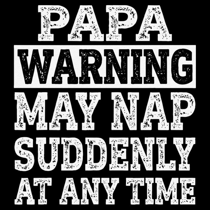 Papa Warning May Nap Suddenly At Any Time Grandpa Flexfit Unipanel Trucker Cap