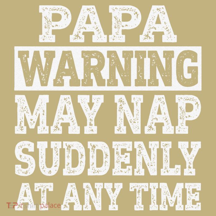 Papa Warning May Nap Suddenly At Any Time Grandpa Magnet