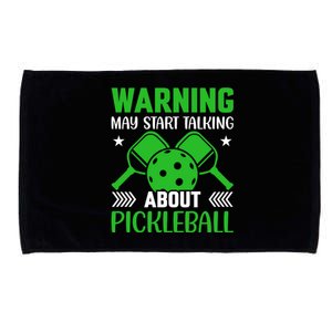 Pickleball Warning May Start Talking About Pickleball Microfiber Hand Towel