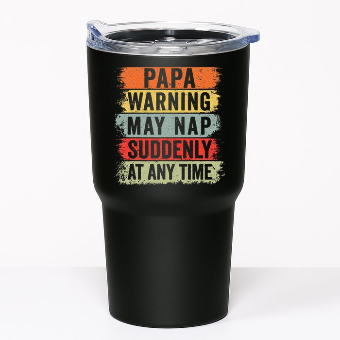 Papa Warning May Nap Suddenly At Any Time Tumbler