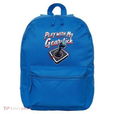 Play With My Gearstick Great Gift 16 in Basic Backpack