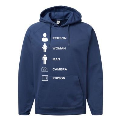 Person, Woman, Man, Camera, PRISON Design Performance Fleece Hoodie