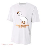 Peace Was Never An Option Goose Meme Youth Performance Sprint T-Shirt