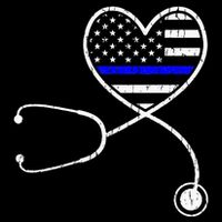 Police Wife Nurse Life Funny Police Officer 16 in Basic Backpack