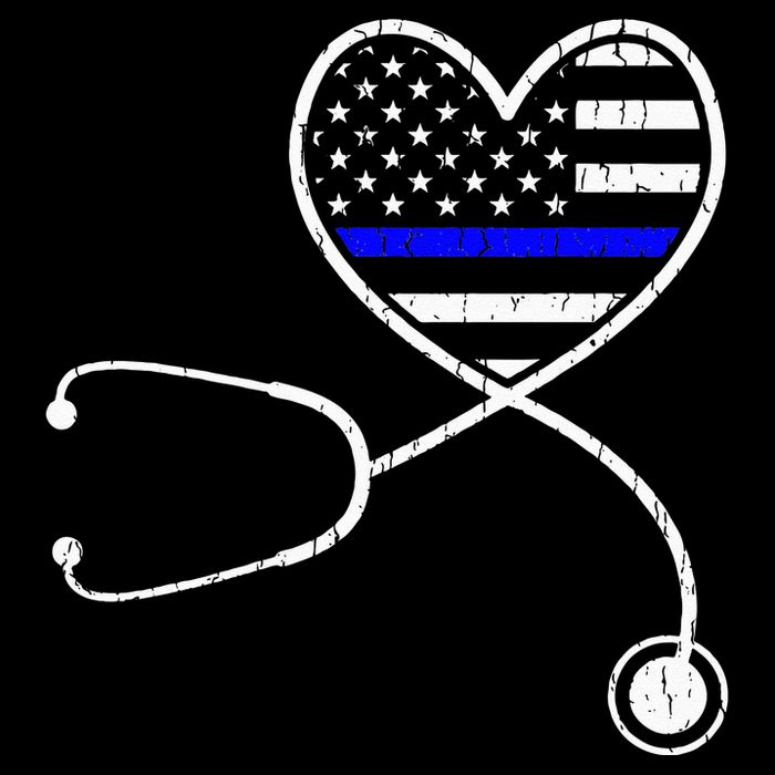 Police Wife Nurse Life Funny Police Officer 16 in Basic Backpack