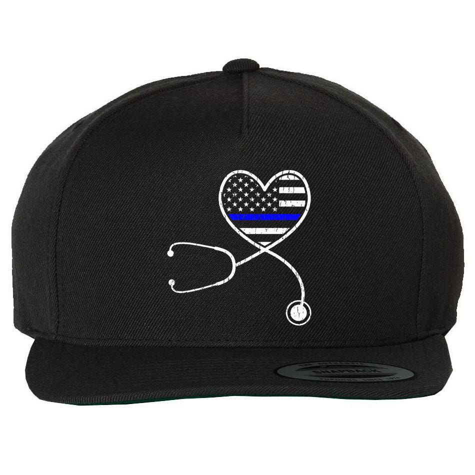 Police Wife Nurse Life Funny Police Officer Wool Snapback Cap