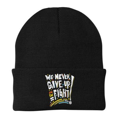 Pride We Never Give Up On The Fight Beanie